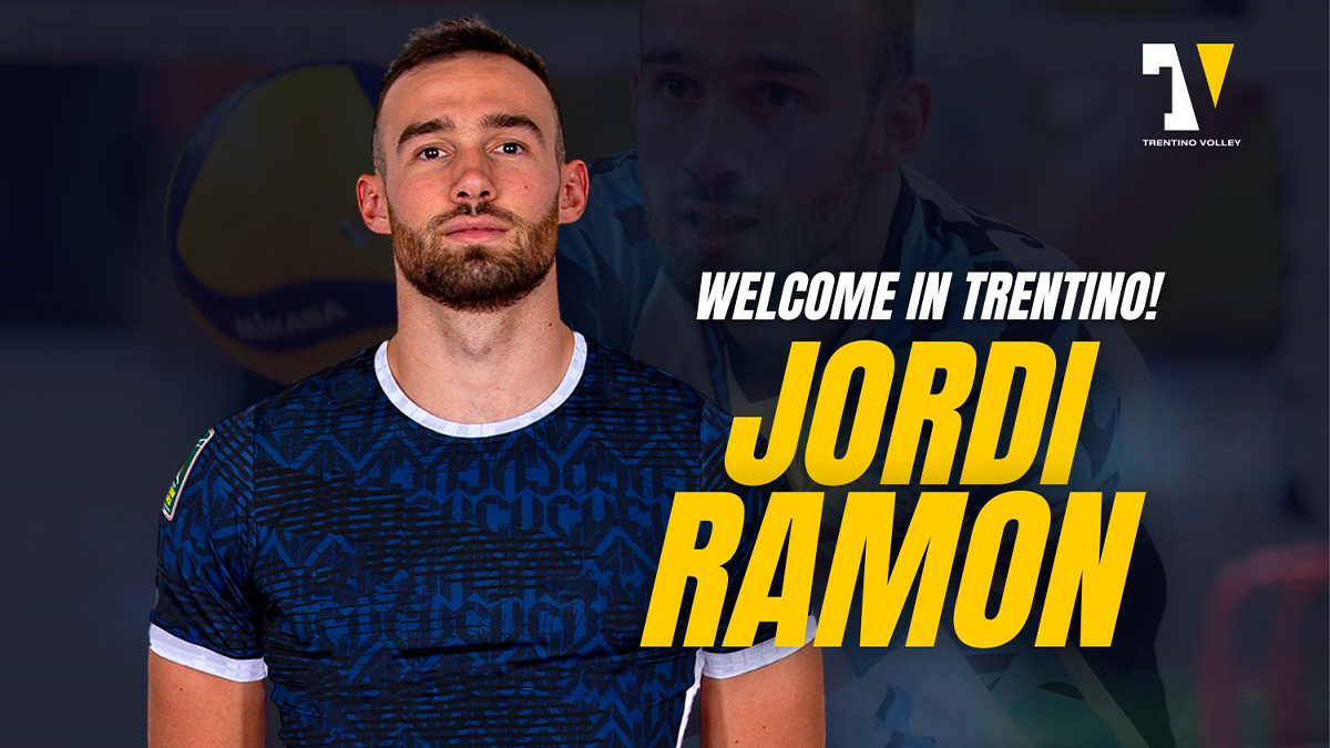 Jordi Ramon nuovo schiacciatore di Trentino Volley