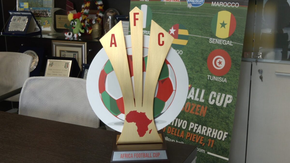 Da domani torna a Bolzano l’Africa Football Cup