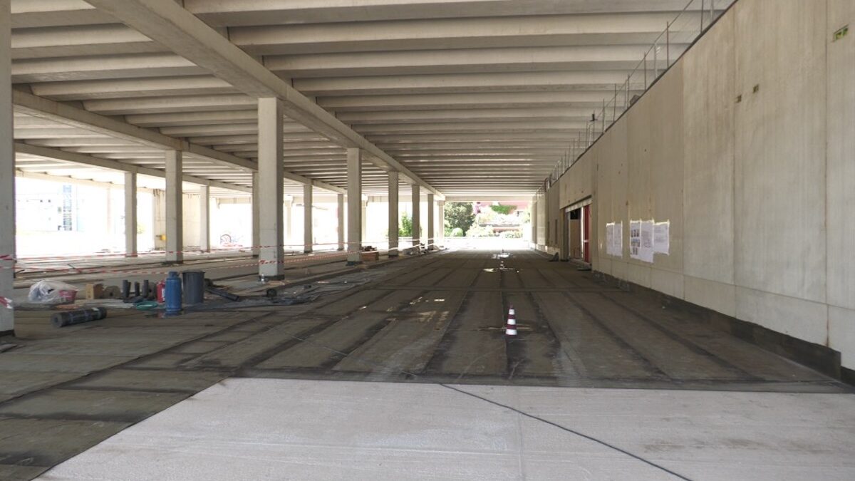 Prende forma l’hub della mobilità di Trento, lavori al 65%