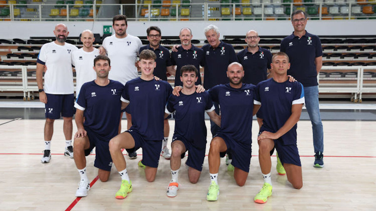 Torna in palestra l’Itas Trentino. Cinque i giocatori della rosa presenti, guidati dall’assistant coach Di Pinto