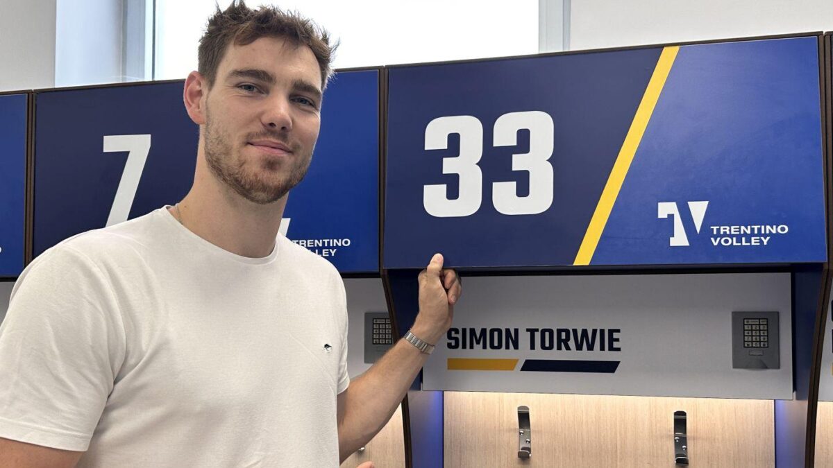 Simon Torwie a Trento per conoscere la città e la sua nuova squadra