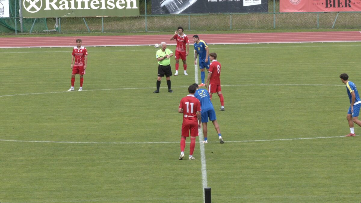 Calcio: la Virtus Bolzano non sfigura contro la Carrarese