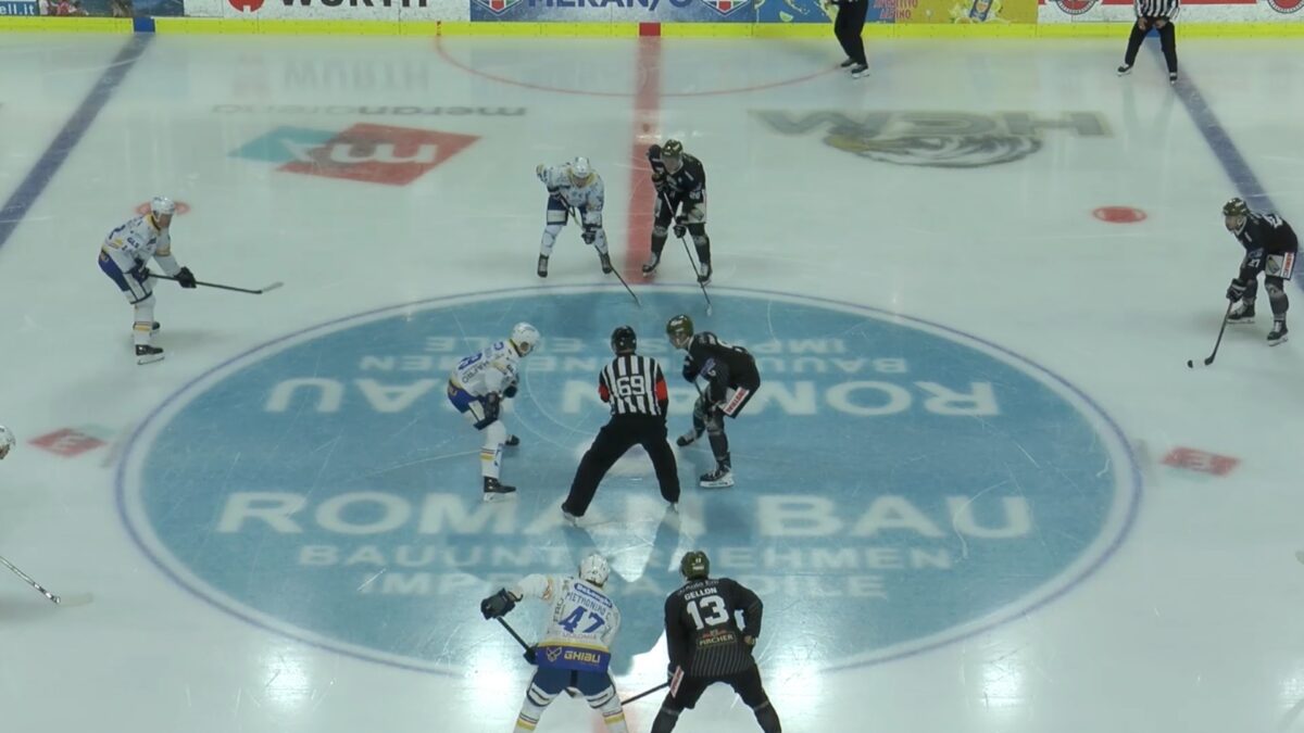 Hockey AHL: Merano sconfitto in casa dal Cortina