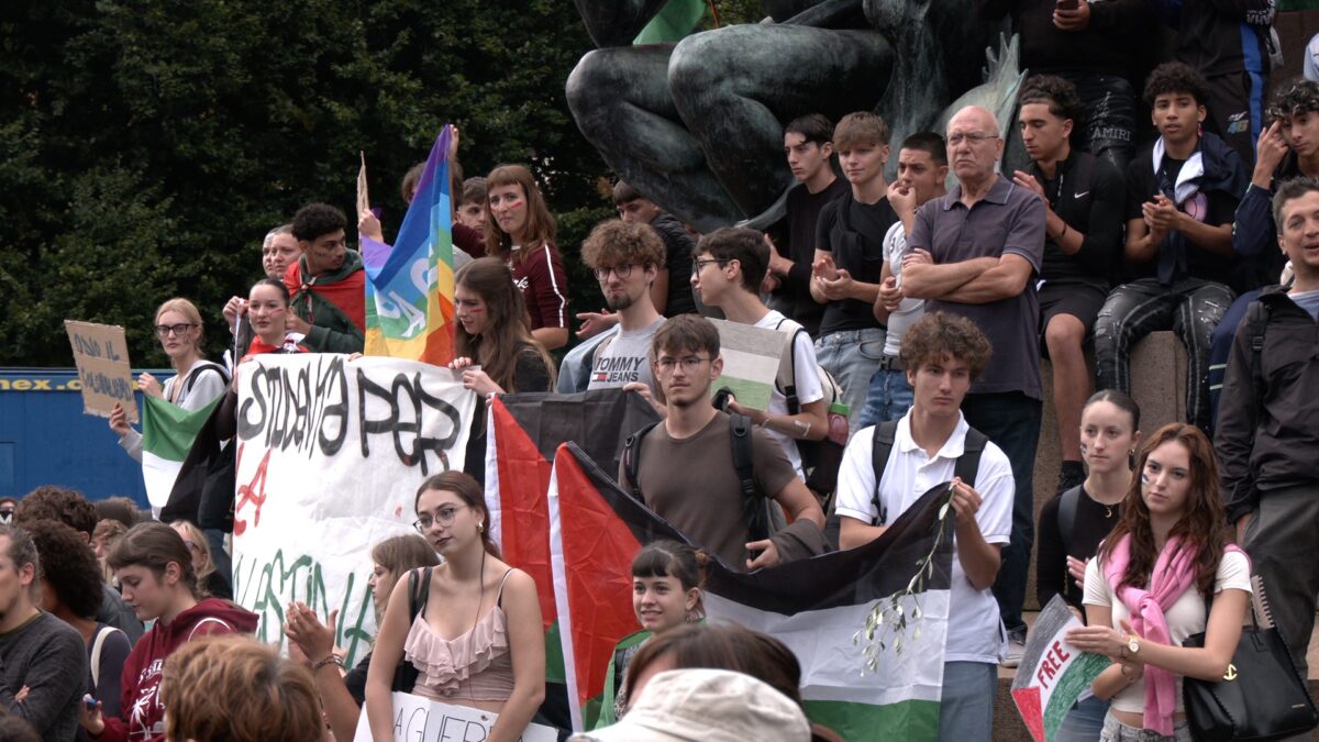 Gaza chiama, Trento risponde: in migliaia allo sciopero indetto da Usb