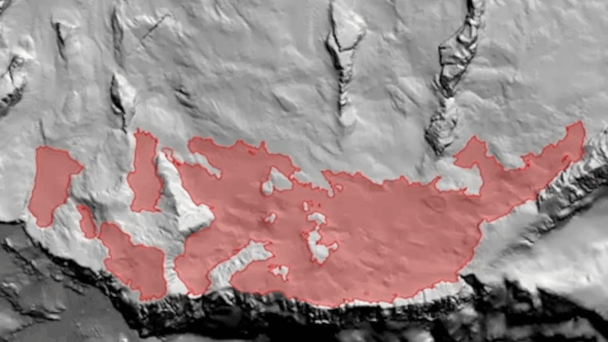 In un anno la Marmolada in un anno ha perso sette metri di fronte