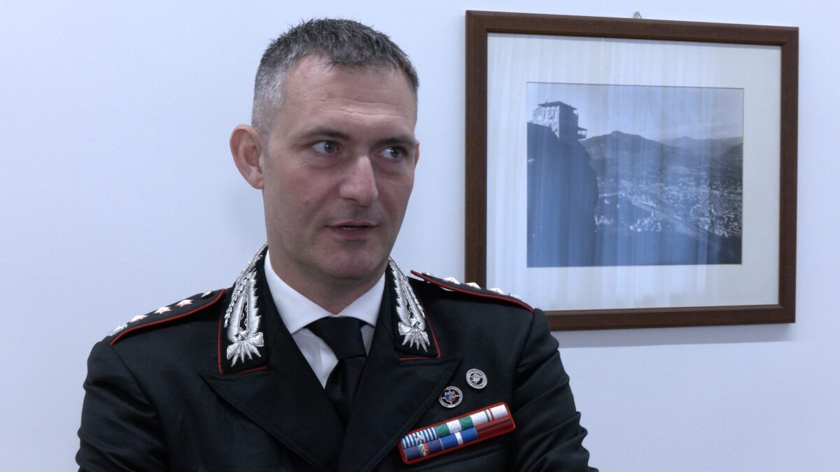 “Empatia con le persone”: Il nuovo comandante dei carabinieri si presenta
