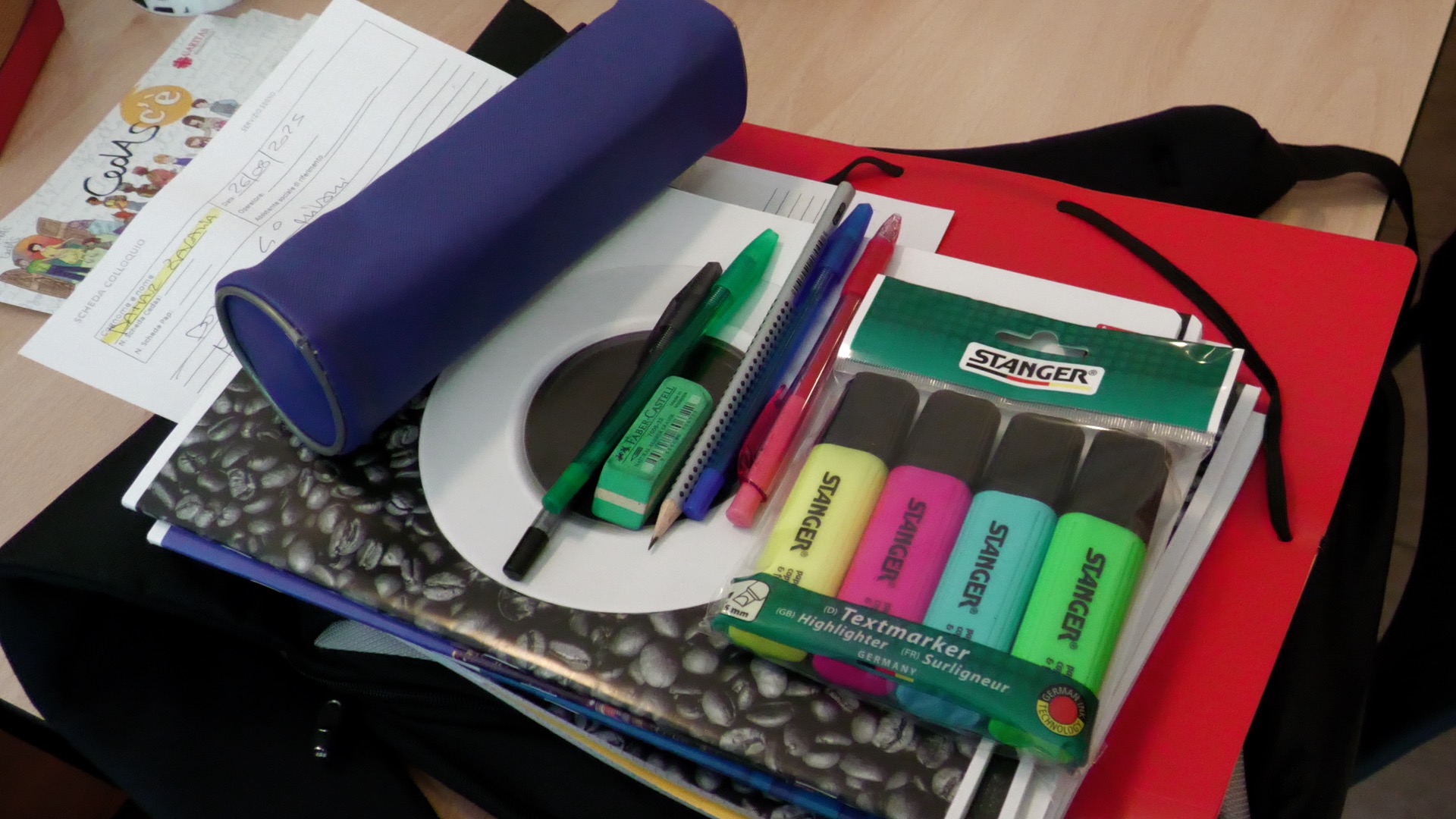 astucci libri scuola