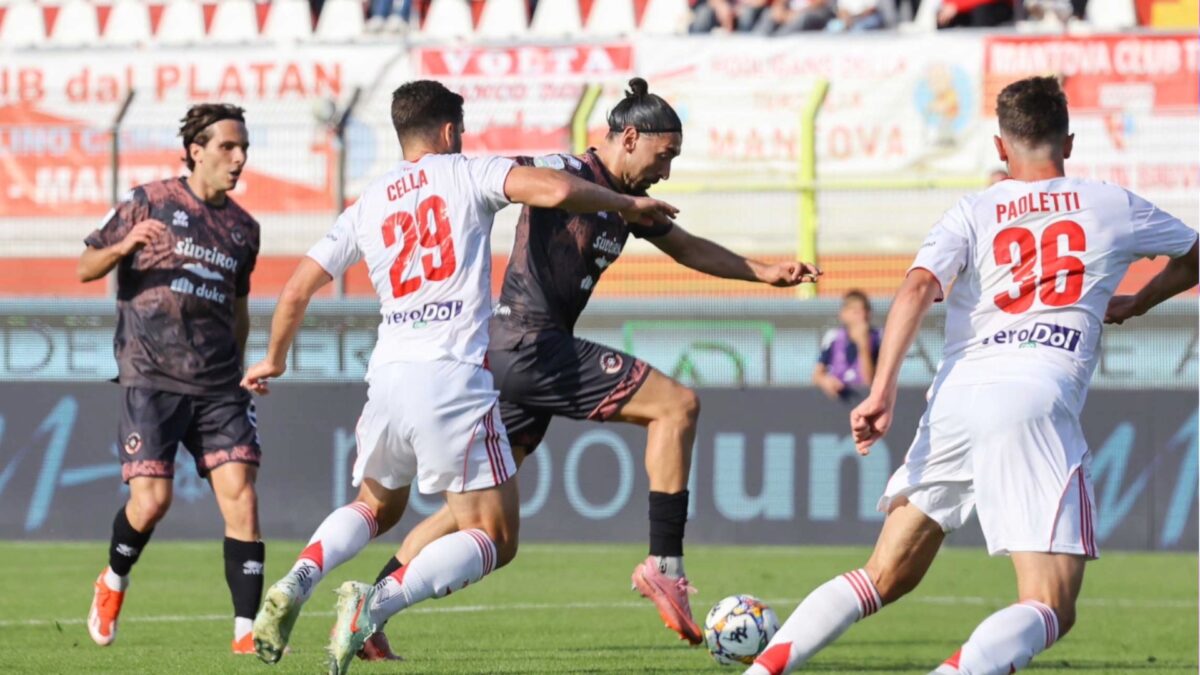 Calcio Serie B: pareggio del Südtirol a Mantova