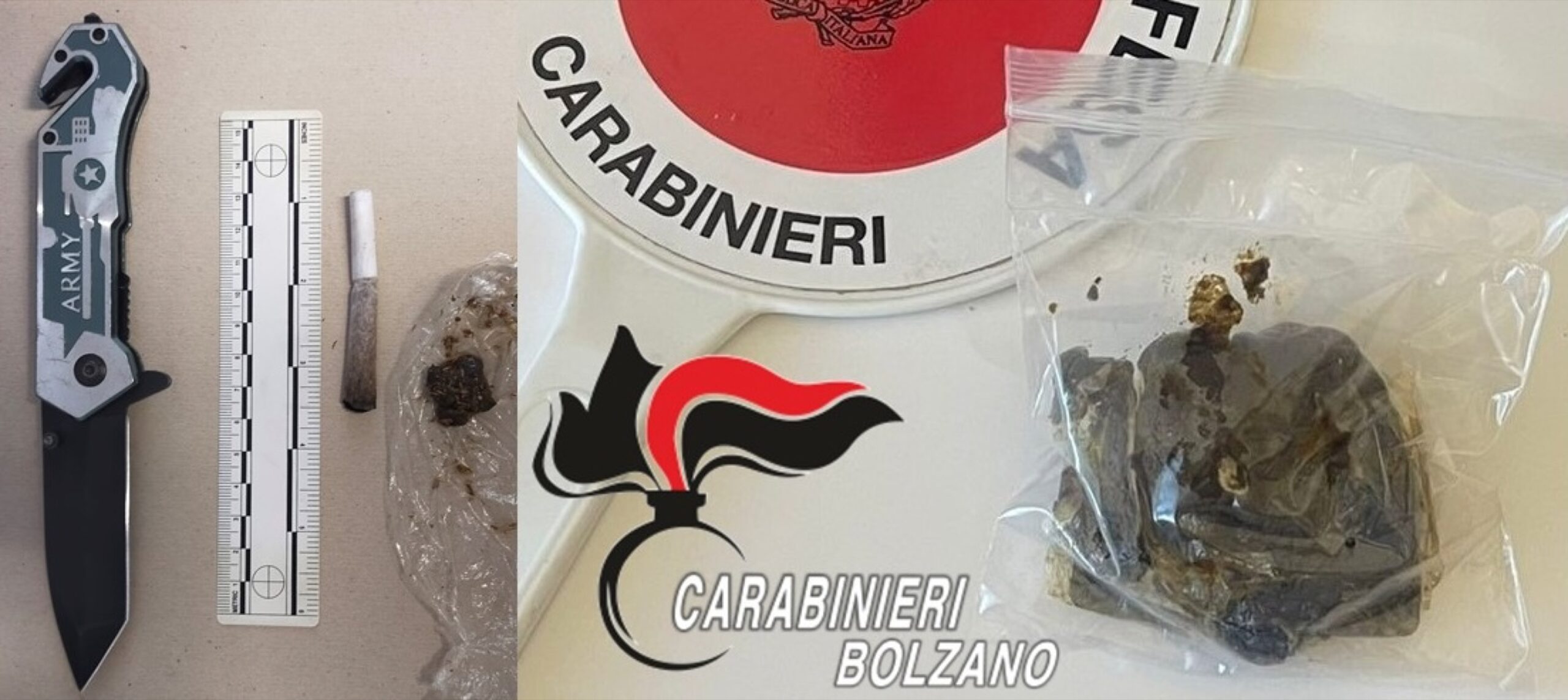 CC Egna materiale sequestrato