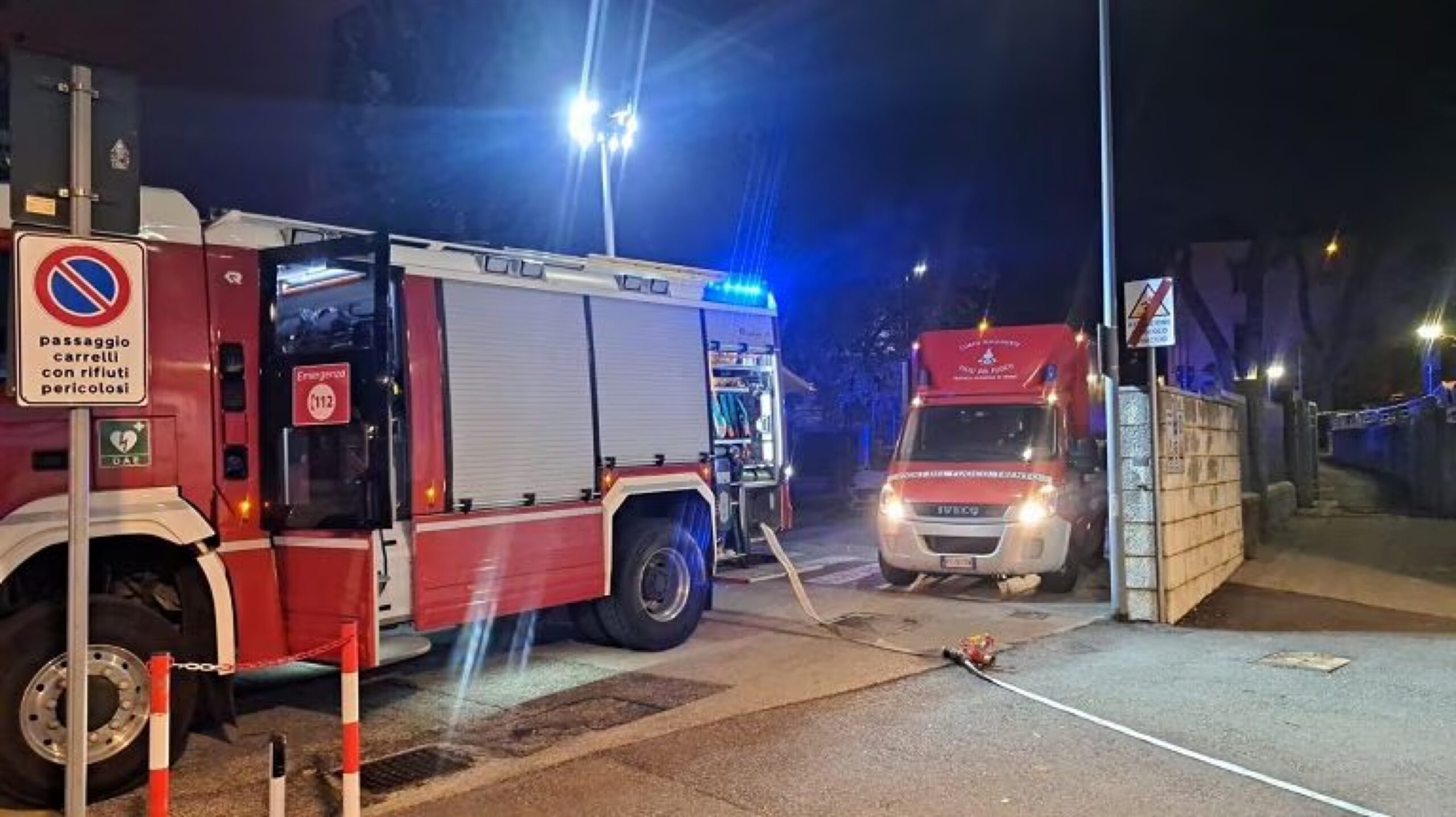 FOTO incendio villa igea