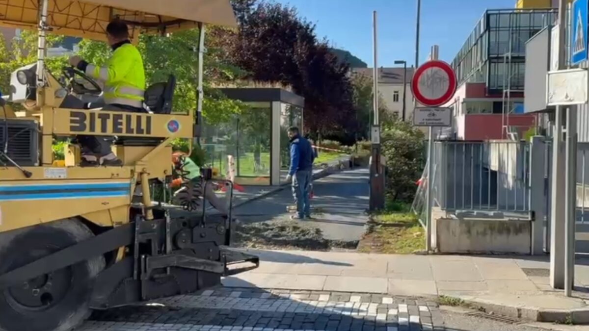 Atti vandalici al parco Rosenbach di Bolzano