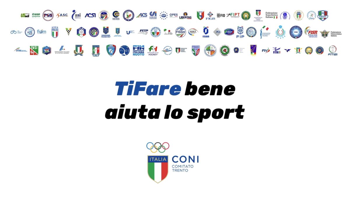 TiFare bene aiuta lo sport, ecco il progetto del CONI Trentino