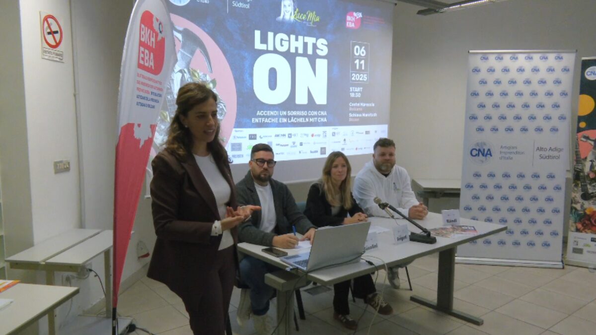 Light ON – accendi un sorriso con CNA Alto Adige