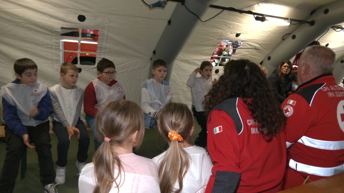 Ad Egna bimbi protagonisti del “Red Cross Explorers”
