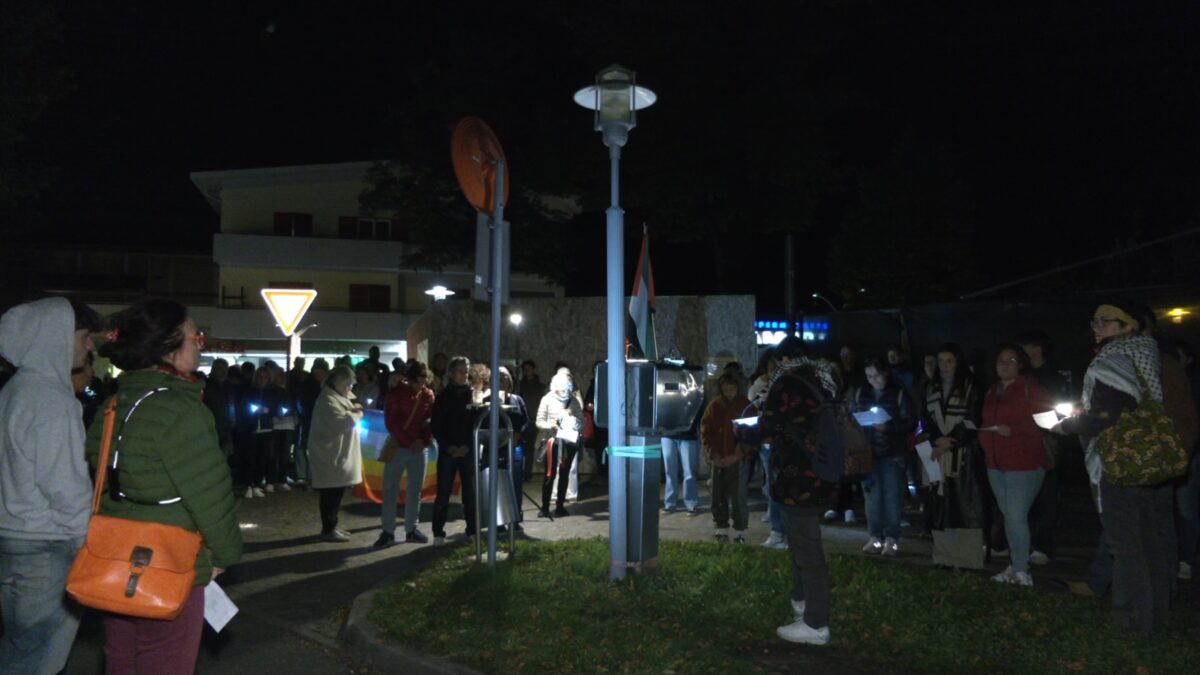 “Luci per la Palestina” all’ospedale di Merano