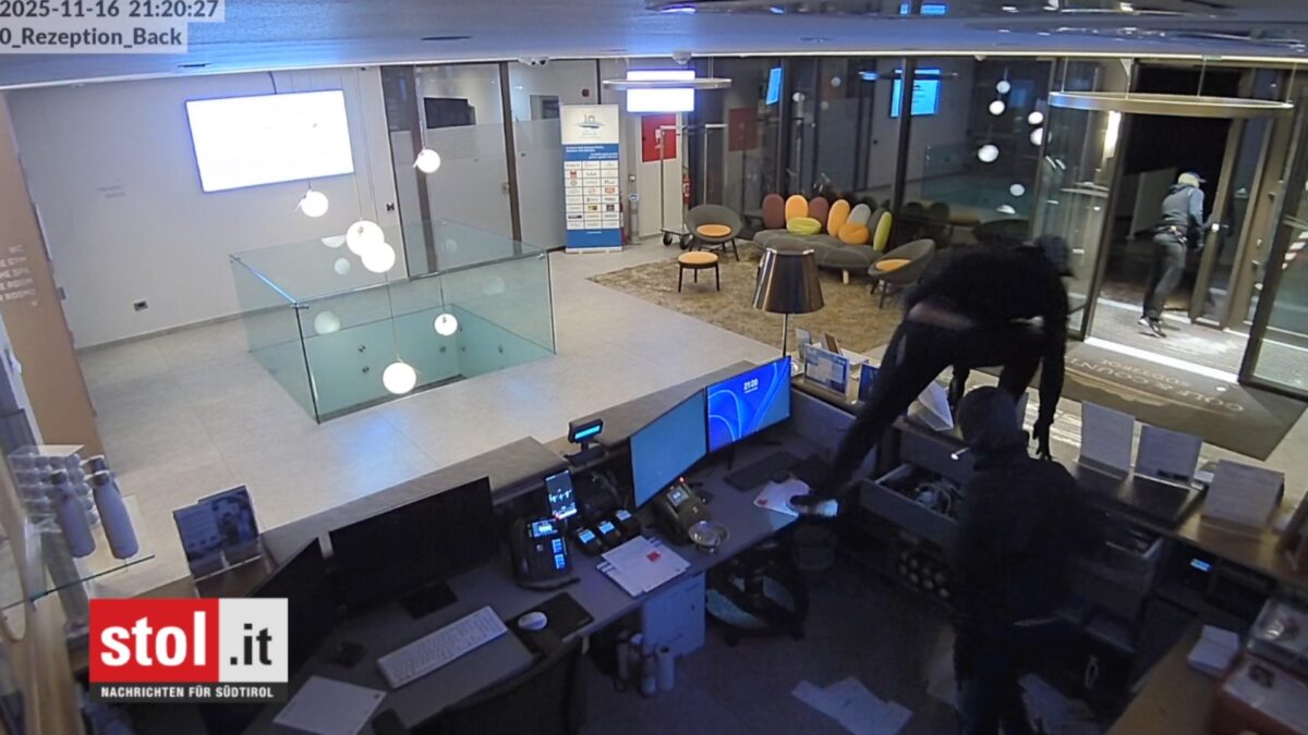 Golf Club Appiano: il raid ladresco ripreso dalle videocamere