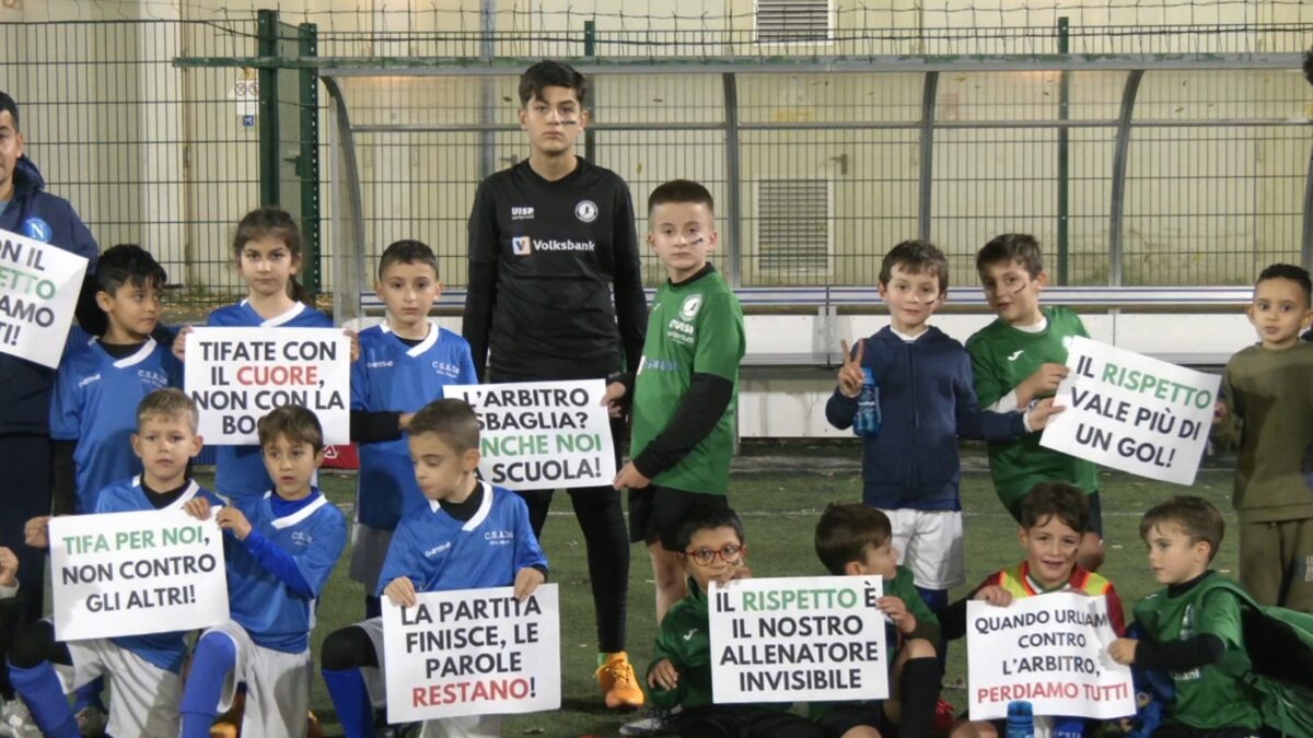 Basta violenza in campo: azione dei piccoli calciatori altoatesini
