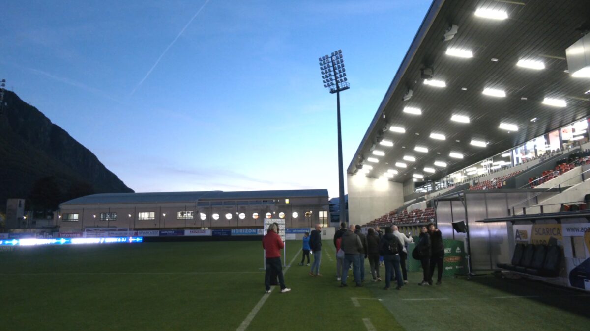 Porte aperte allo stadio Druso di Bolzano