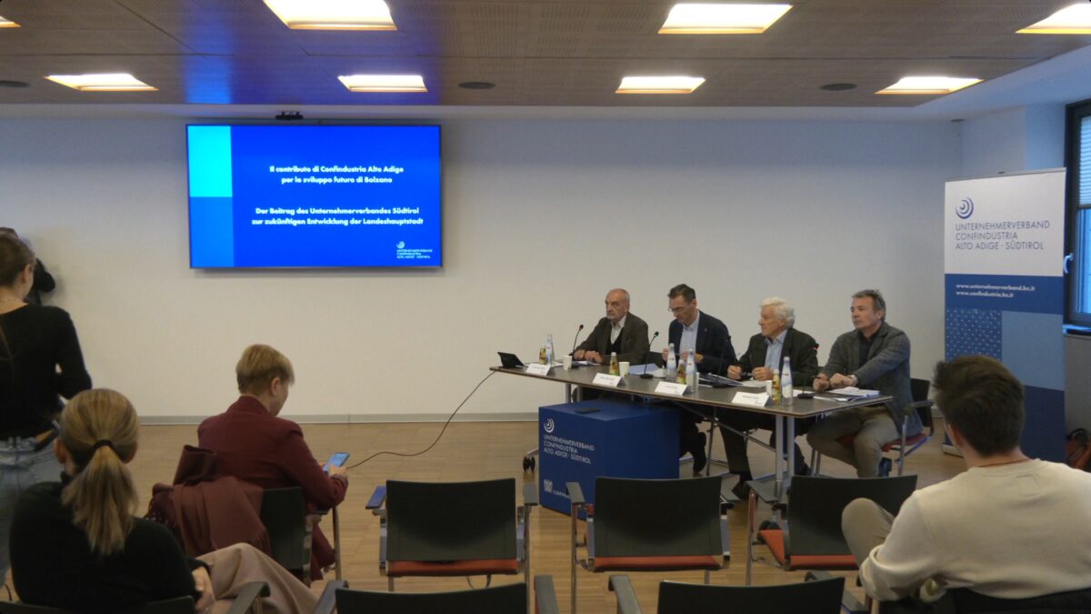 Confindustria propone una nuova agenda per lo sviluppo di Bolzano