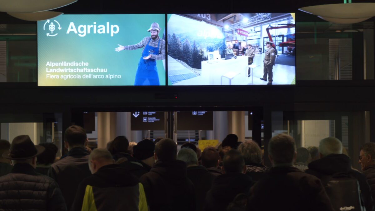 Sempre più tecnologia in mostra alla fiera AGRIALP