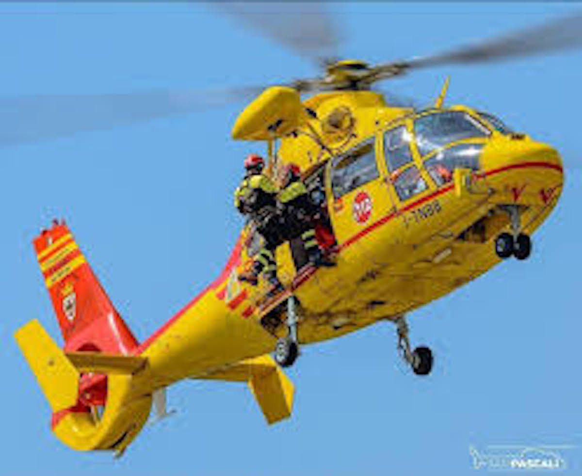 elisoccorso per caduta parapendio