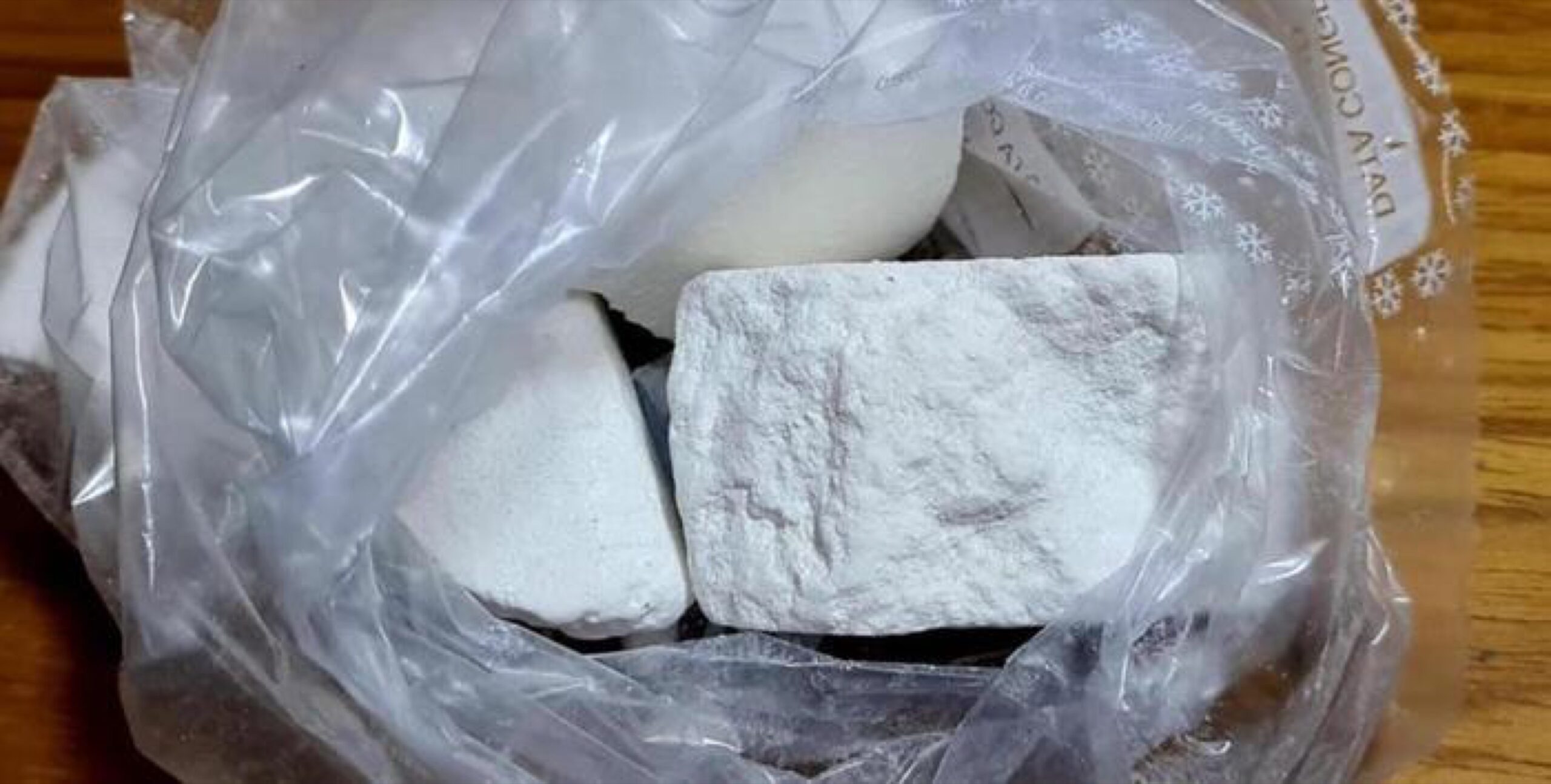 FOTO 6 etti di cocaina