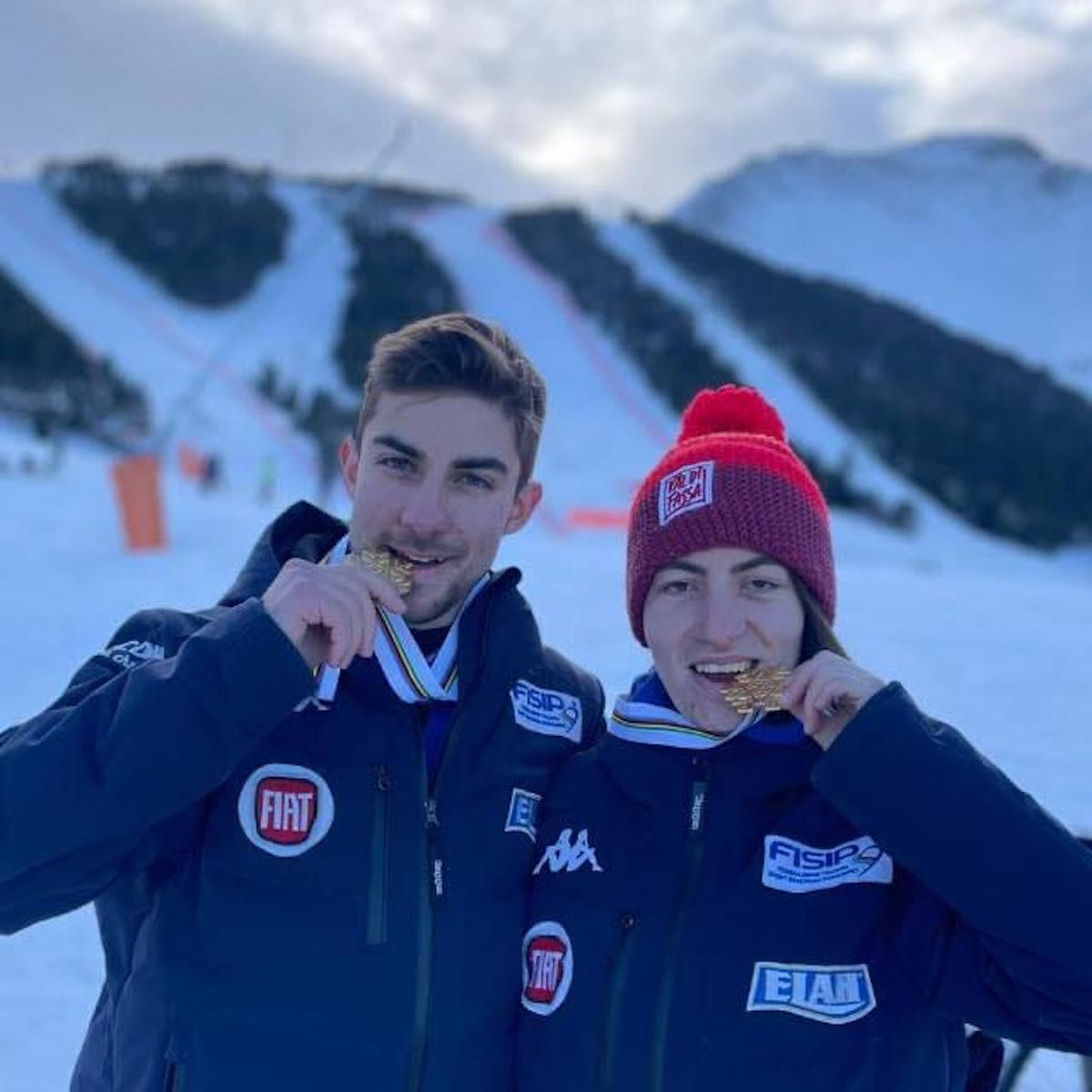 FOTO Mazzel Casal oro St Moritz