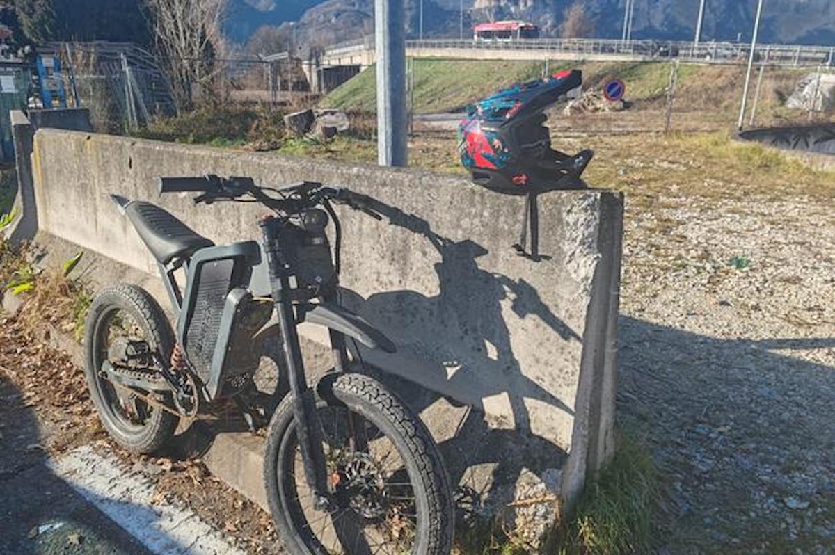 FOTO bici elettrica modificata