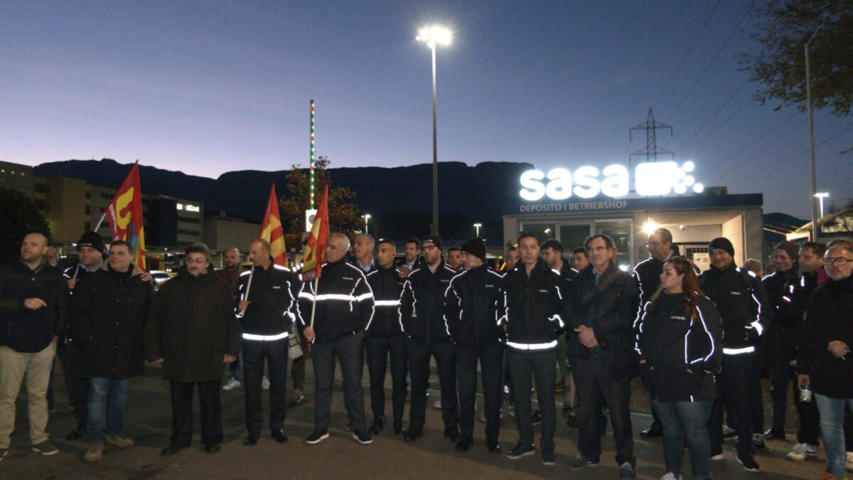 Troppe aggressioni sui bus: autisti Sasa in sciopero