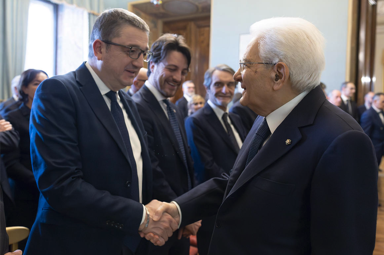 FOTO mattarella incontra i governatori