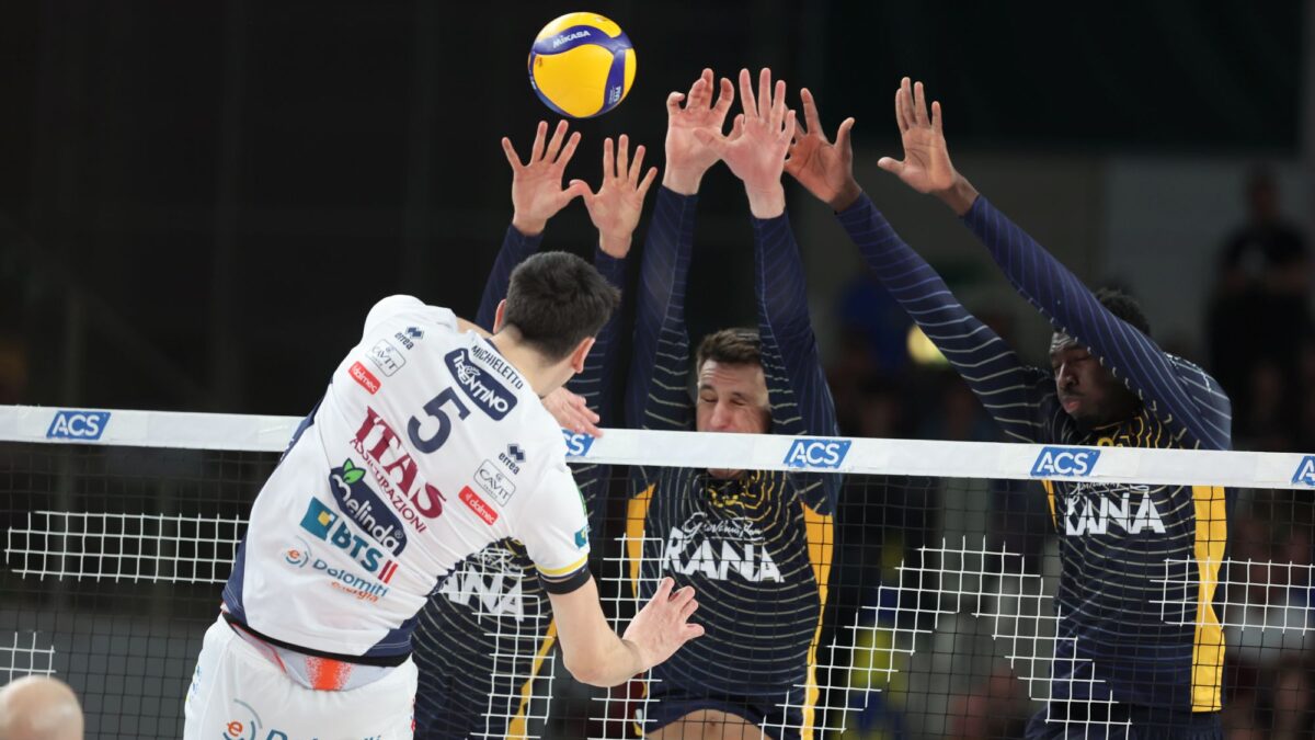 Volley, Verona espugna il campo tricolore di Trento