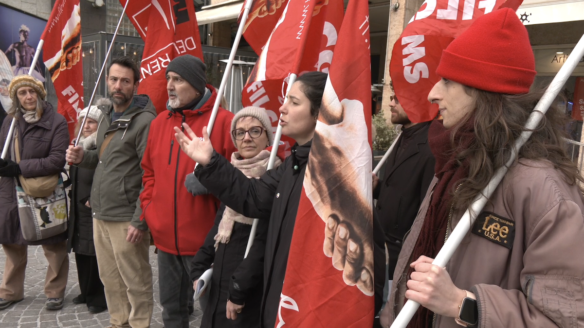 Urina e degrado allo spazio archeologico del Sas e di Villa Orfeo, protesta a Trento