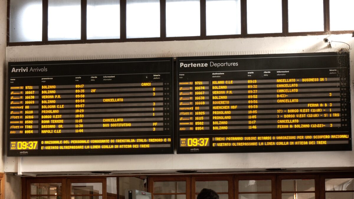 Ritardi ferrovia del Brennero, Fugatti chiede a RFI un “intervento tempestivo”