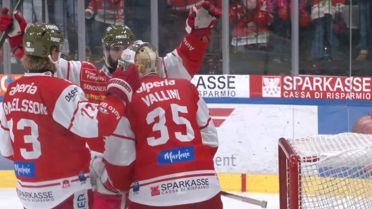 Hockey ICE: il Bolzano surclassa il Val Pusteria