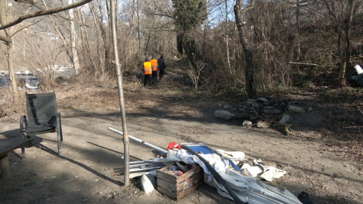 Lazago, sgomberati gli argini del Passirio