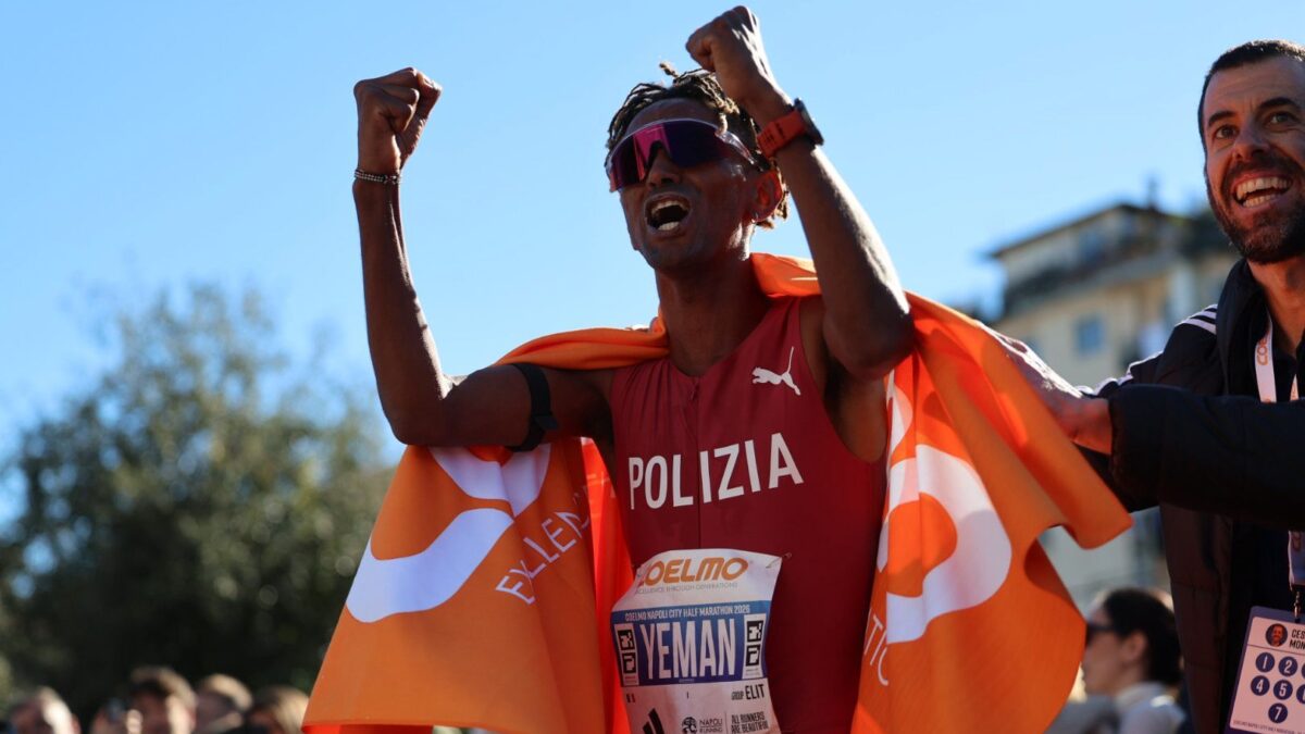 Yeman Crippa da record alla mezza maratona di Napoli