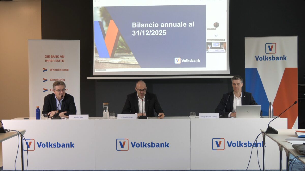 Volksbank: utile in crescita e dividendi per 68 milioni di euro