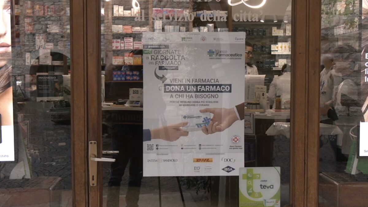Fino a lunedì anche in Trentino è possibile aderire al banco farmaceutico
