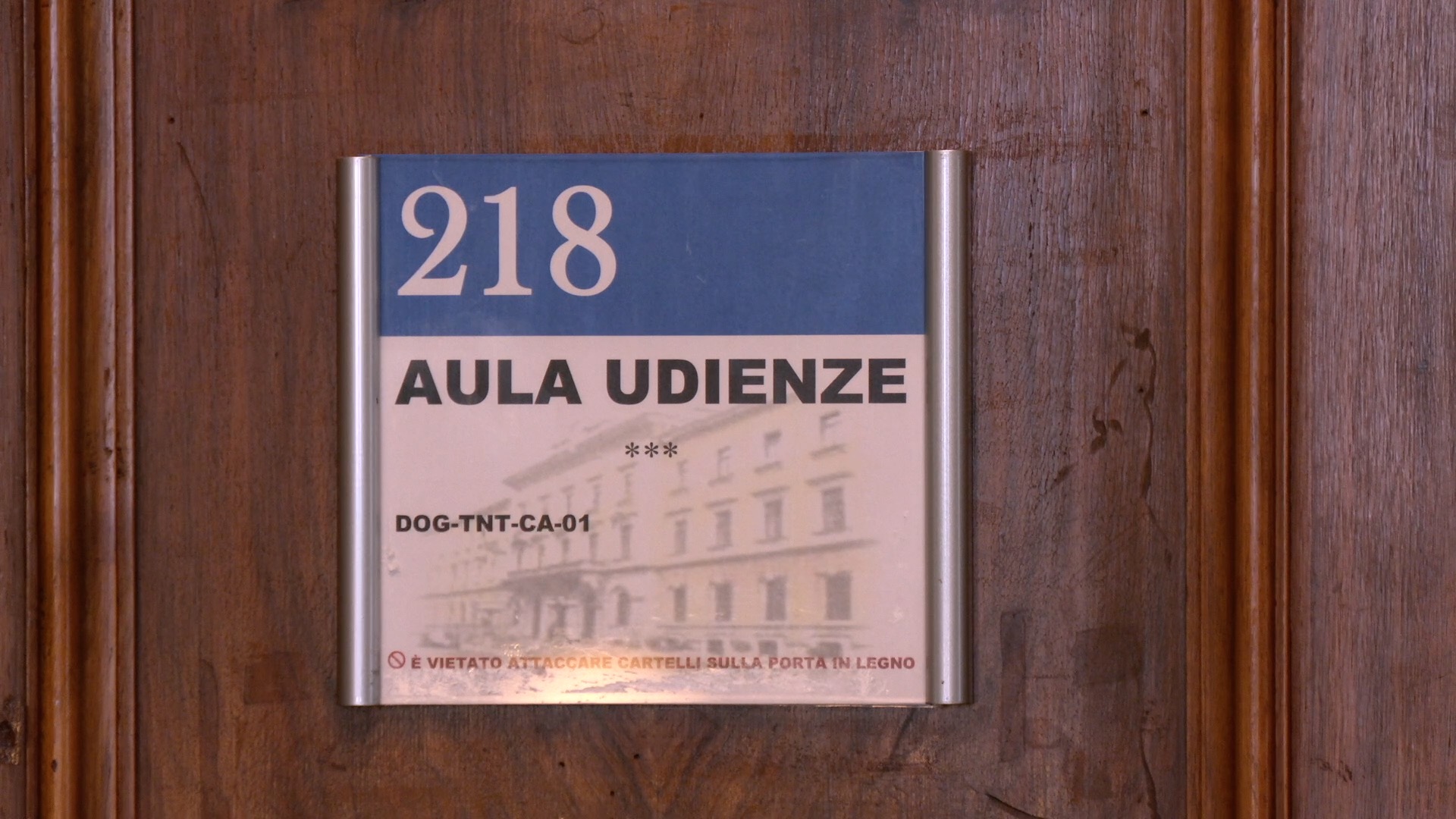 aula udienze tribunale