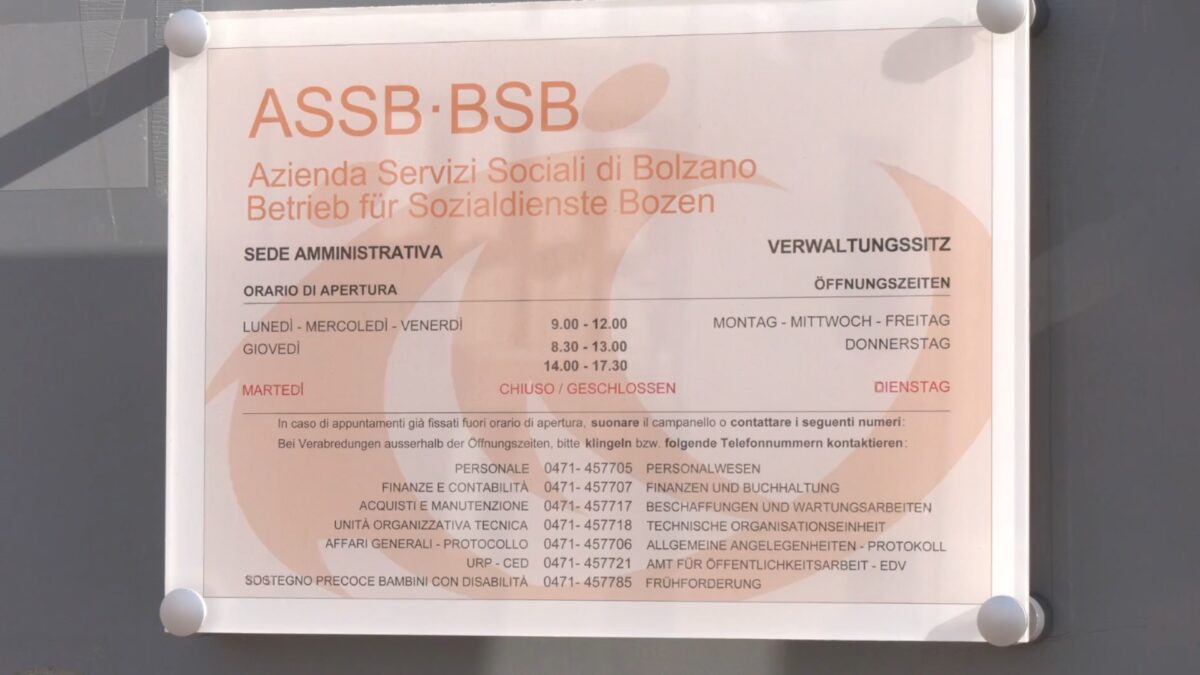Direzione ASSB: la Giunta Comunale di Bolzano riapre il bando