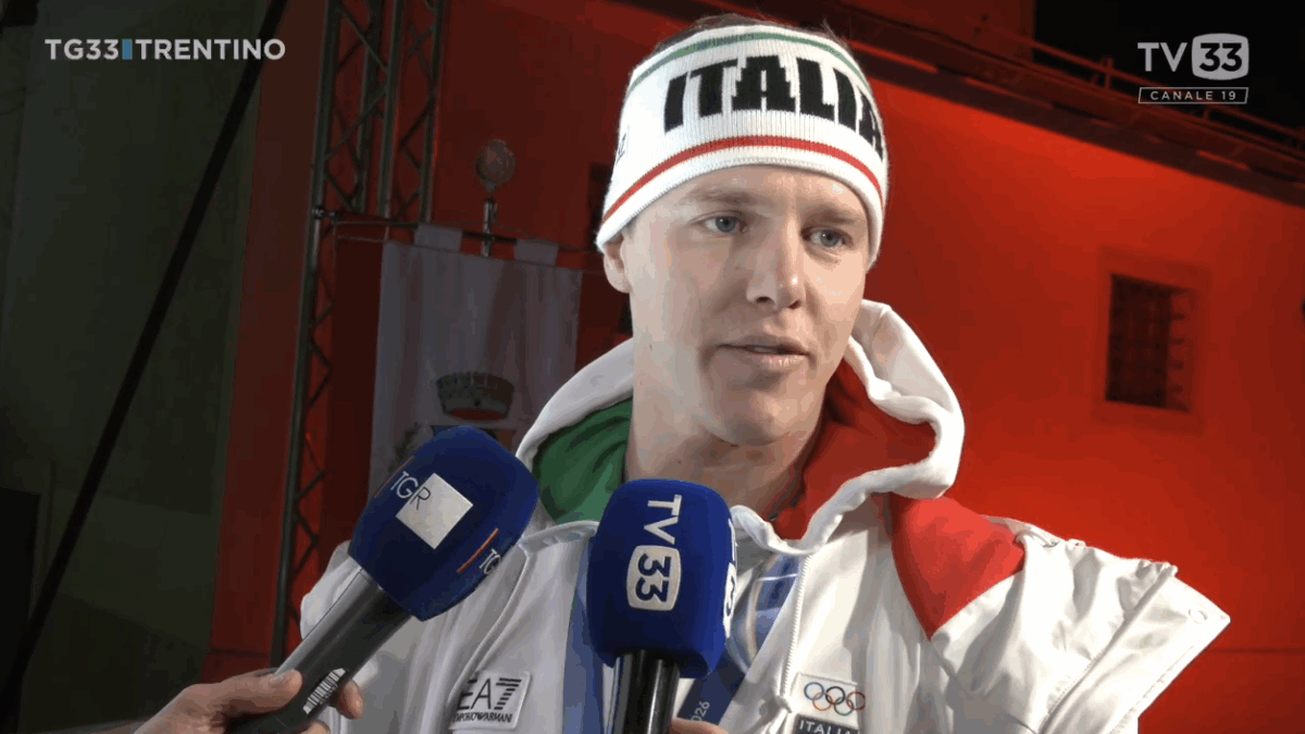 Che festa per il “ragazzo d’oro”: in migliaia per l’olimpionico Simone Deromedis a Taio