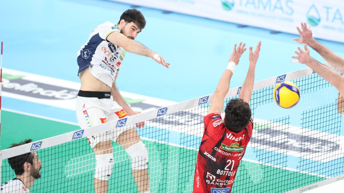 Playoff di volley, Trento sconfitta nel primo confronto dei quarti dalla Lube Civitanova