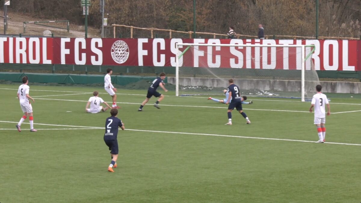 Calcio U16: preziosa vittoria del Südtirol contro la Cremonese