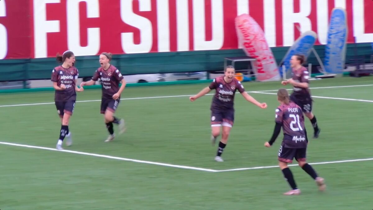 Calcio femminile: il Südtirol Women centra i playoff di Serie C