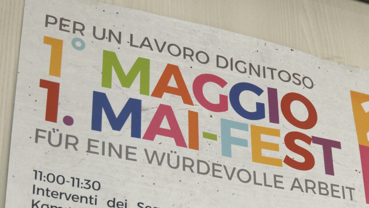 Primo maggio, i sindacati: “In Alto Adige il lavoro c’è ma salari bassi”