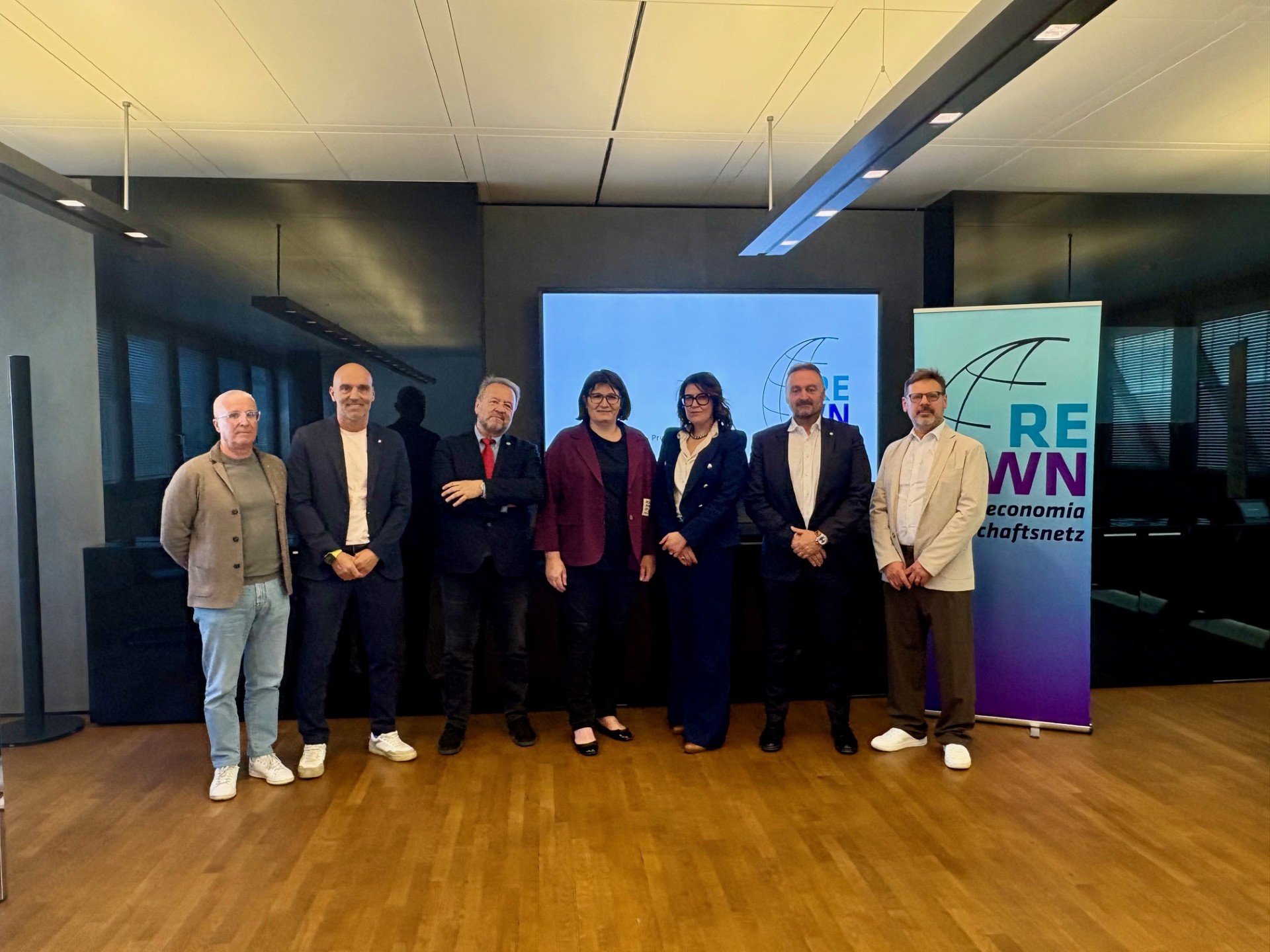 La presidente Gander con i vertici delle associazioni