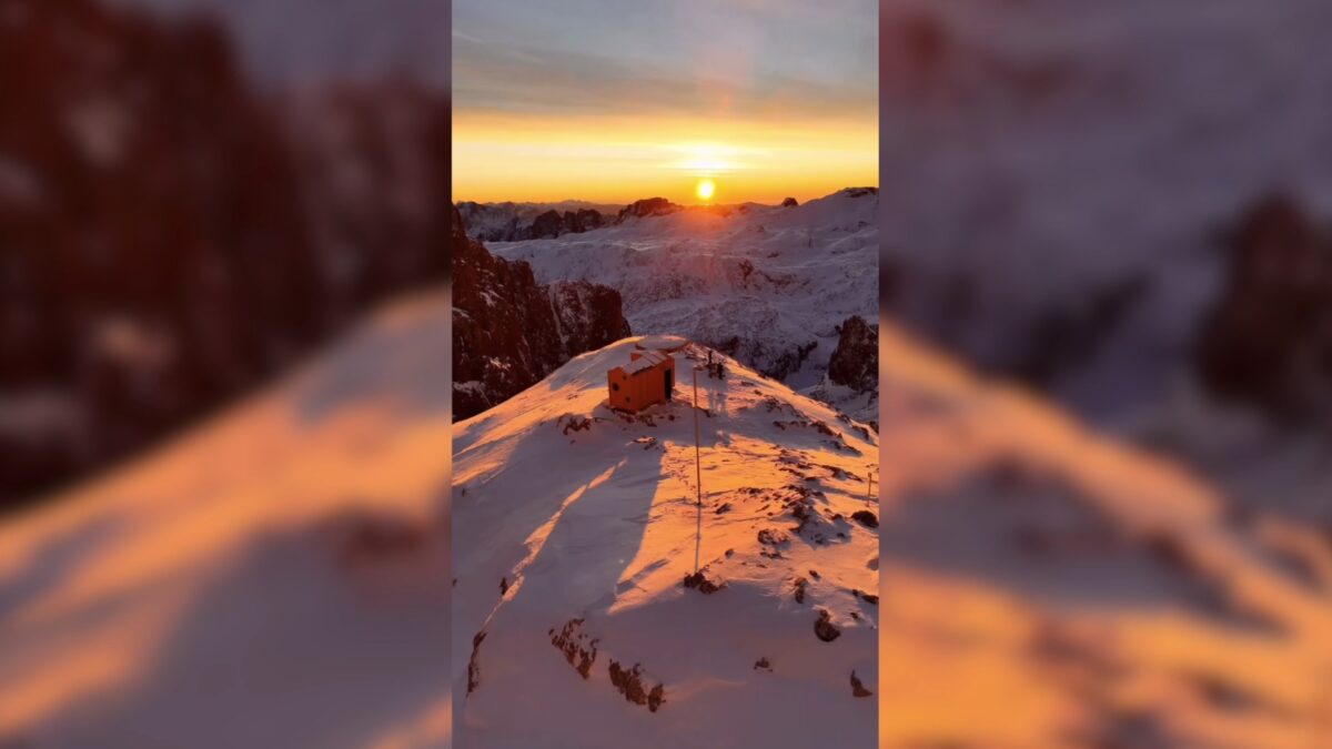 Il bivacco Fiamme Gialle è diventato una meta social, ed è un problema