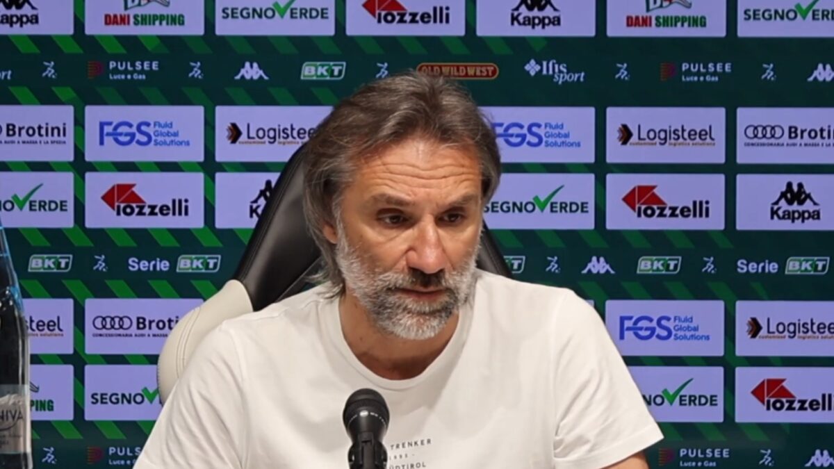 Disfatta Südtirol, battuto 6-1 dallo Spezia. Bravo: “Se giochiamo così non ci salviamo”