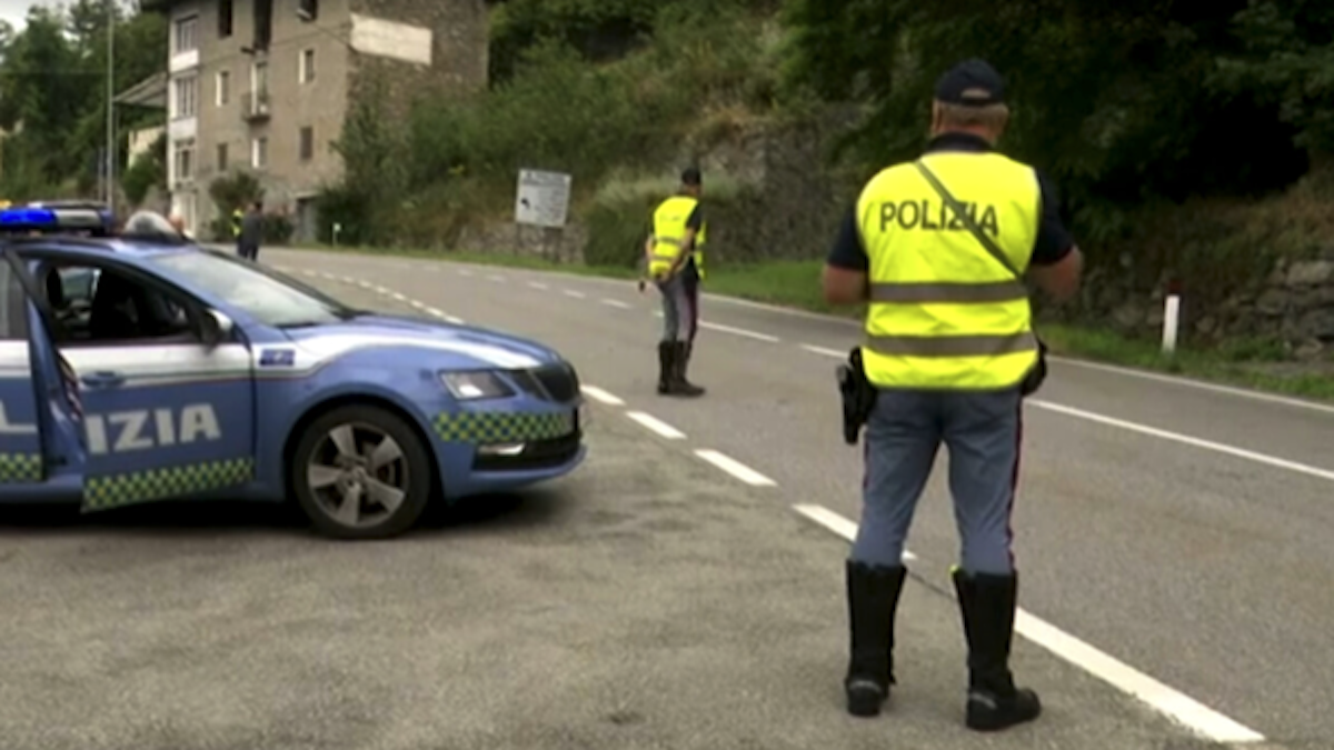 FOTO polizia moto