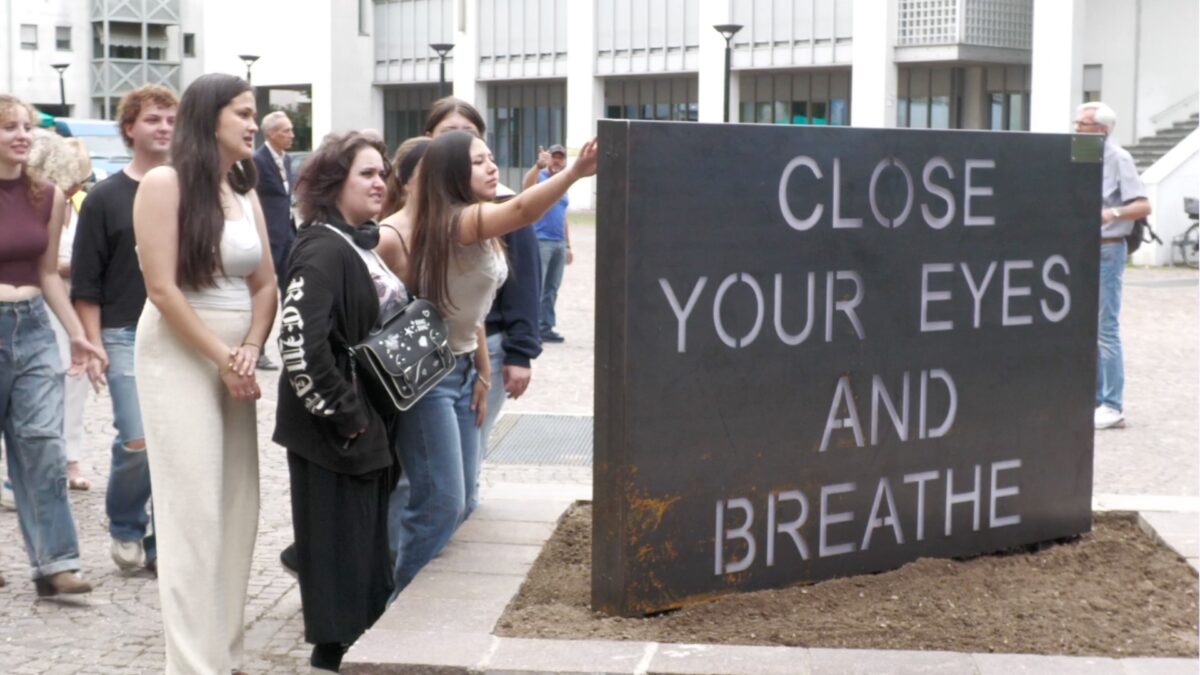 Bolzano: “Close your eyes and breathe”, installazione artistica a Don Bosco